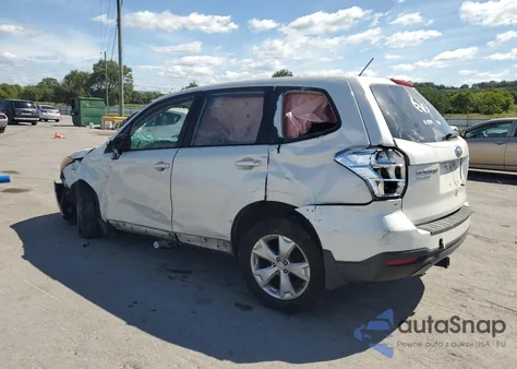 2014 Subaru Forester 2.5I z USA, uszkodzony, nr VIN JF2SJAAC8EH484918